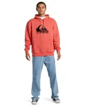 Quiksilver Kapuzenpullover Big Logo Rot/Orange/Rosa