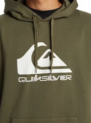Quiksilver Kapuzenpullover Big Logo Dunkelgrün/Khaki