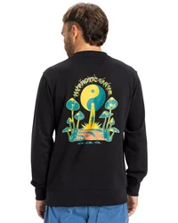 Quiksilver Sweatshirt Graphic Dunkelblau