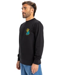 Quiksilver Sweatshirt Graphic Dunkelblau