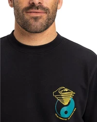 Quiksilver Sweatshirt Graphic Dunkelblau