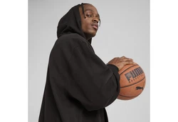 PUMA Hoodie Jaws Core Basketballhoodie Herren Schwarz/Grün