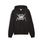 PUMA Hoodie Jaws Core Basketballhoodie Herren Schwarz/Grün