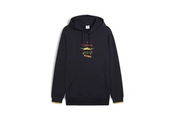 PUMA Hoodie Wardrobe Essentials Graphic Hoodie Herren Dunkelblau/Schwarz/Mischfarben