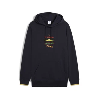 PUMA Hoodie Wardrobe Essentials Graphic Hoodie Herren Dunkelblau/Schwarz/Mischfarben