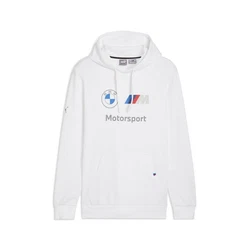 PUMA Hoodie BMW M Motorsport ESS Herren Weiß/Hellblau/Schwarz