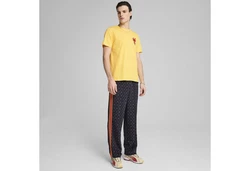 PUMA T-Shirt ROAD TO UNITY Graphic T-Shirt Herren Gelb/Gold