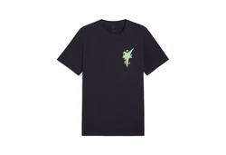 PUMA T-Shirt ROAD TO UNITY Graphic T-Shirt Herren Schwarz/Dunkelblau