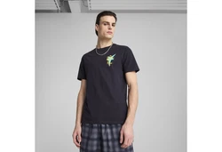 PUMA T-Shirt ROAD TO UNITY Graphic T-Shirt Herren Schwarz/Dunkelblau