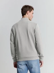 NO EXCESS Sweater No Excess Jacquard sweatshirt Grau/Hellgrau/Hellgrün/Khaki/Hellblau