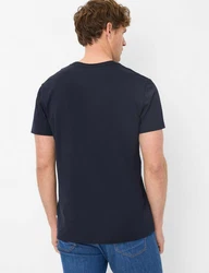 Brax T-Shirt Style TED Dunkelblau/Schwarz
