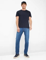 Brax T-Shirt Style TED Dunkelblau/Schwarz