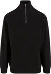 URBAN CLASSICS Sweater Rib Basic Troyer (1-tlg) 