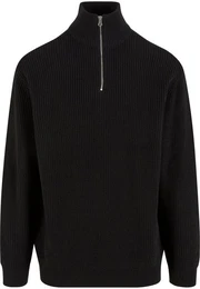 Sweater Rib Basic Troyer (1-tlg)