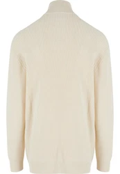 URBAN CLASSICS Sweater Rib Basic Troyer (1-tlg) 