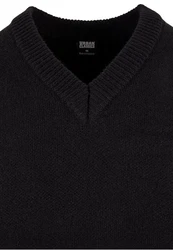 URBAN CLASSICS Steppweste Urban Classics Knitted Vest Schwarz