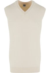 URBAN CLASSICS Steppweste Urban Classics Knitted Vest Khaki/Braun/Beige/Weiß