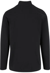 Urban Classics Mock Neck Longsleeve Schwarz