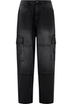 URBAN CLASSICS Tapered Heavy Ounce Baggy Cargo Jeans 