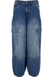 URBAN CLASSICS Tapered Heavy Ounce Baggy Cargo Jeans 