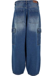 URBAN CLASSICS Tapered Heavy Ounce Baggy Cargo Jeans 