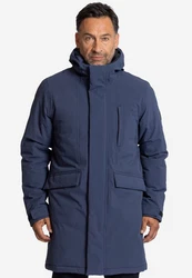 Elkline Winterjacke Respect Oversized Parka Dunkelblau/Blau