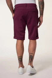 JP1880 Chino-Bermuda JP AWARE FLEXNAMIC Dunkelrot/Lila/Bordeaux/Rosa