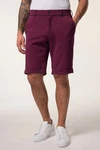 JP1880 Chino-Bermuda JP AWARE FLEXNAMIC Dunkelrot/Lila/Bordeaux/Rosa