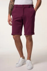 JP1880 Chino-Bermuda JP AWARE FLEXNAMIC Dunkelrot/Lila/Bordeaux/Rosa