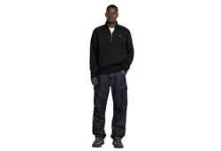 G-STAR Sweatshirt Herren Premium Core Half Zip Schwarz