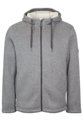 Elkline Fleecejacke No Idea Hellgrau/Grau/Dunkelgrau
