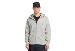G-STAR Sweatshirt/Sweatjacke 'Premium Core' Hellgrau/Grau/Khaki