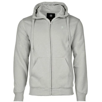 G-STAR Sweatshirt/Sweatjacke 'Premium Core' Hellgrau/Grau/Khaki