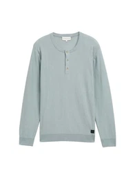 Strickpullover Henley-Strickpullover - Regular Fit