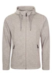 Elkline Fleecejacke Lagerfeuer Hellgrau/Grau/Braun/Beige