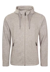 Elkline Fleecejacke Lagerfeuer Hellgrau/Grau/Braun/Beige