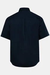 JP1880 Kurzarmhemd Modern Fit Hemd Buttondown-Kragen Dunkelblau/Hellblau/Blau