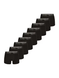 Phil & Co. Retro Pants Jersey Core Unterhose enger Schnitt 5-Piece-Cut Schwarz