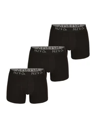 Phil & Co. Retro Pants Jersey Core Unterhose enger Schnitt 5-Piece-Cut Schwarz/Grün/Dunkelblau/Khaki