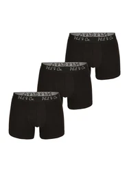 Phil & Co. Retro Pants Jersey Core Unterhose enger Schnitt 5-Piece-Cut Schwarz/Grün/Dunkelblau/Khaki