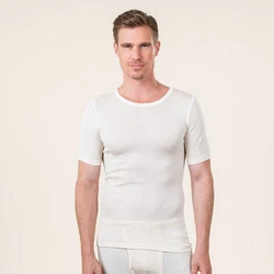 LIVING CRAFTS Unterhemd HARRY Creme/Weiß