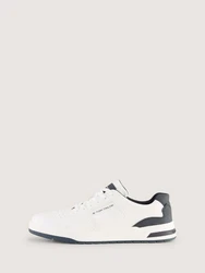 TOM TAILOR Sneaker aus Kunstleder (1-tlg) Weiß/Creme