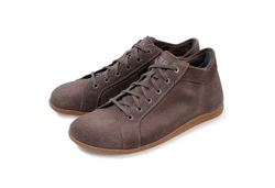 BR Markus Schnürschuh Grau/Braun/Dunkelbraun/Lila