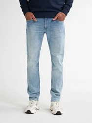 Petrol Industries Slim-fit Jeans Seaham Hellblau/Blau