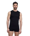 FALKE Tanktop Wool-Tech Light Schwarz/Dunkelblau/Grau