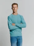 NO EXCESS Strickpullover Blau/Türkis/Grün/Hellblau