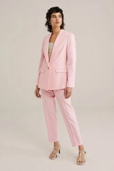 WE Fashion Anzughose Rosa
