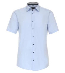 VENTI Businesshemd Kurzarm (634079400) Hellblau/Blau