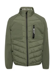 s.Oliver Anorak Outdoor-Jacke Regular Fit Dunkelgrün