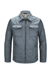 Steppjacke MSHamilton mit Logo Badge
